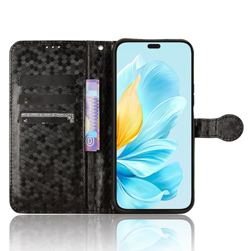 Etui Folio Honor 200 Lite Wspaniałe Punkty Z Paskiem Etui Ochronne