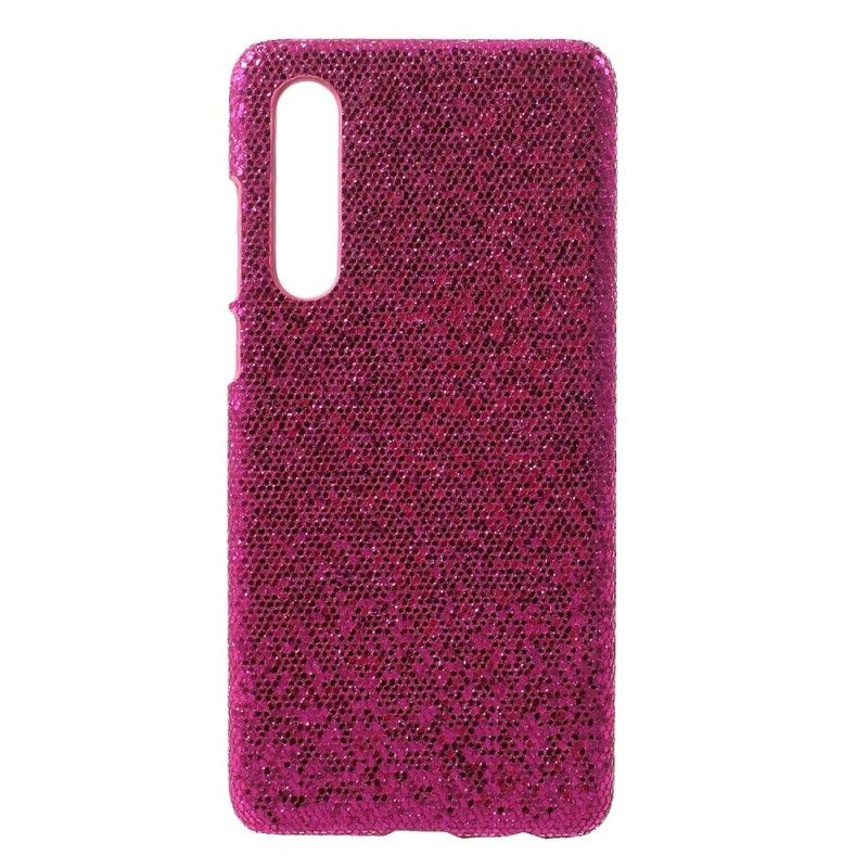 Etui Huawei P30 Czarny Cekiny