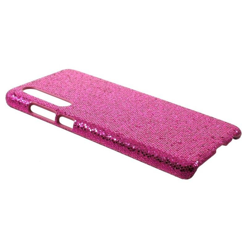 Etui Huawei P30 Czarny Cekiny