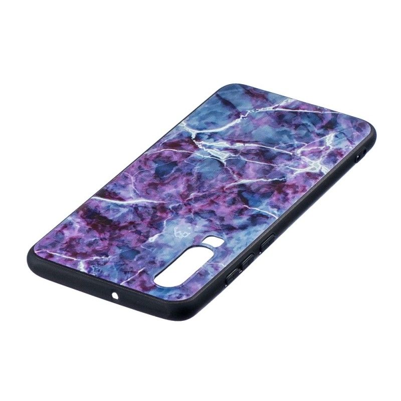 Etui Huawei P30 Fioletowy Marmur