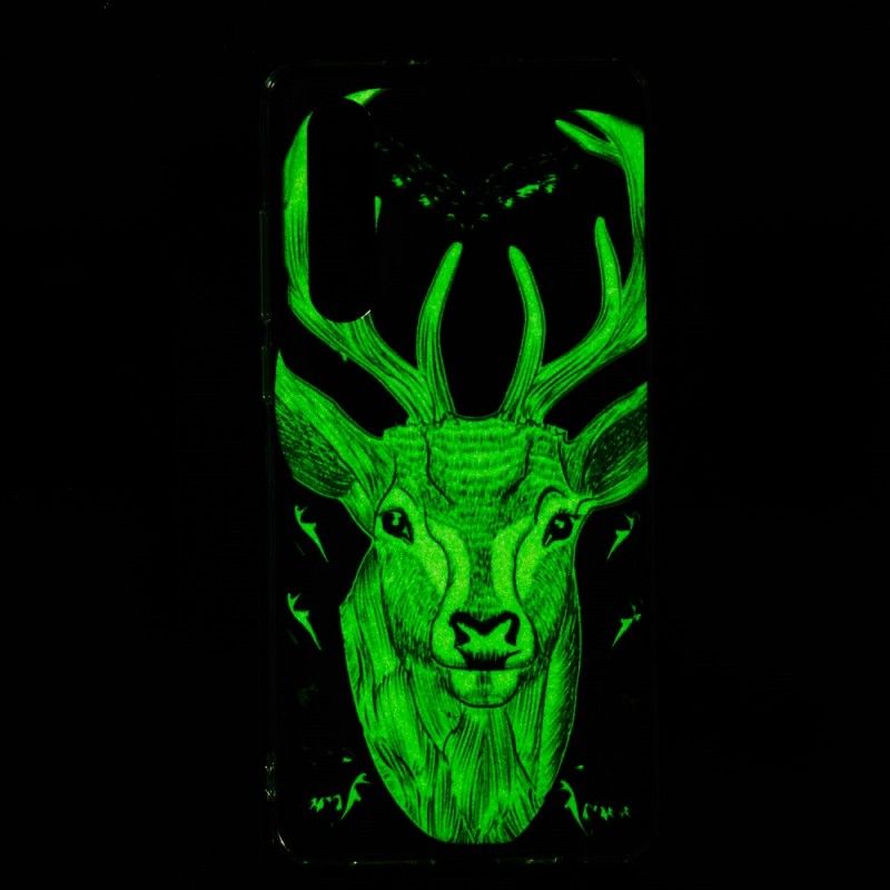 Etui Huawei P30 Majestatyczny Fluorescencyjny Jeleń