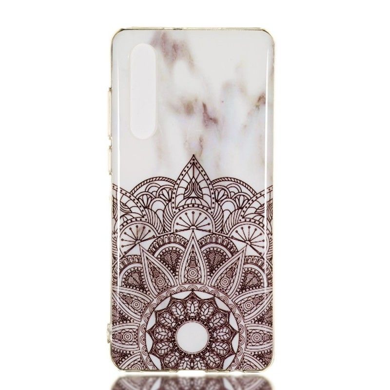 Etui Huawei P30 Marmurkowa Mandala Etui Ochronne