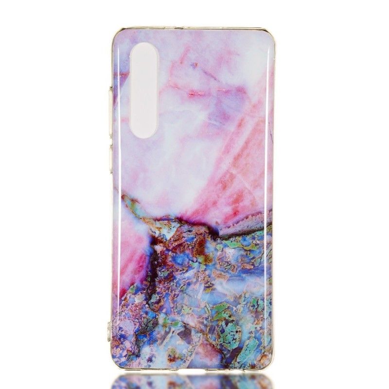 Etui Huawei P30 Wielokolorowy Marmur