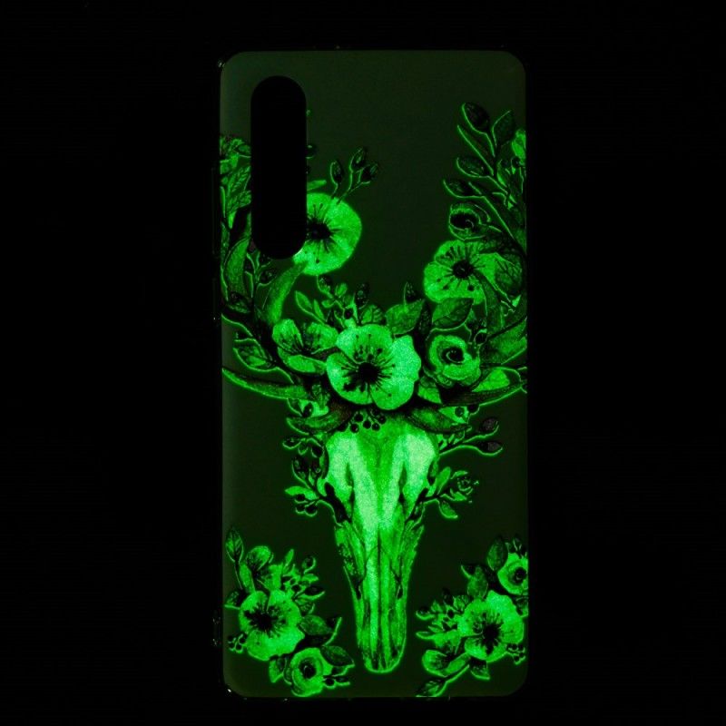 Futerały Huawei P30 Etui na Telefon Fluorescencyjny Kwiecisty Łoś