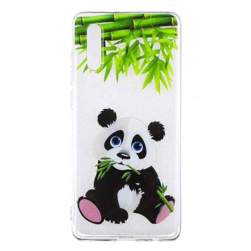 Futerały Huawei P30 Etui na Telefon Przezroczysta Panda Je