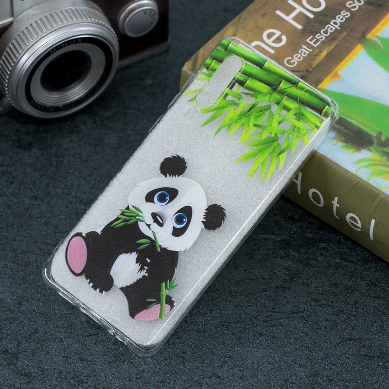 Futerały Huawei P30 Etui na Telefon Przezroczysta Panda Je