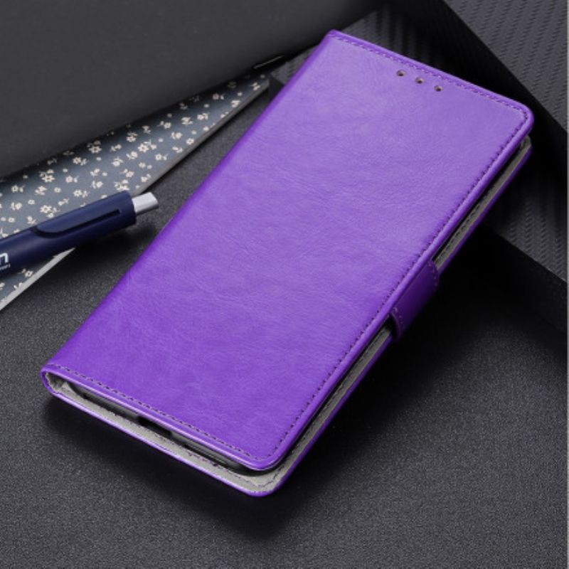 Etui Folio Do Sony Xperia 10 Iii Klasyczny Efekt Skóry