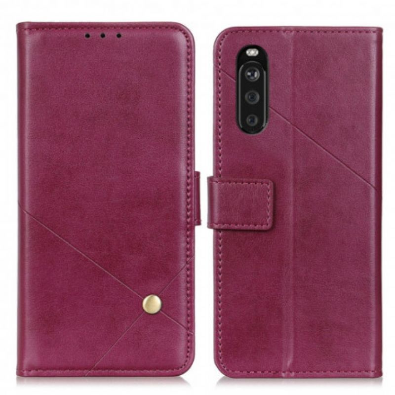 Etui Folio Do Sony Xperia 10 Iii Projekt Nitu X