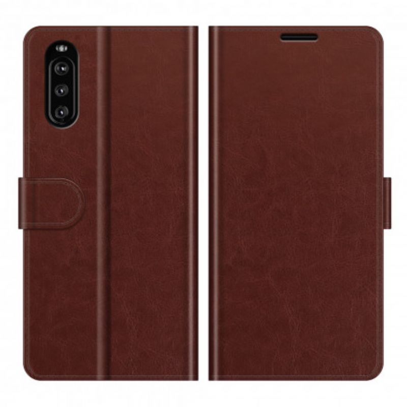 Etui Folio Sony Xperia 10 Iii Ultra Sztuczna Skóra Etui Ochronne