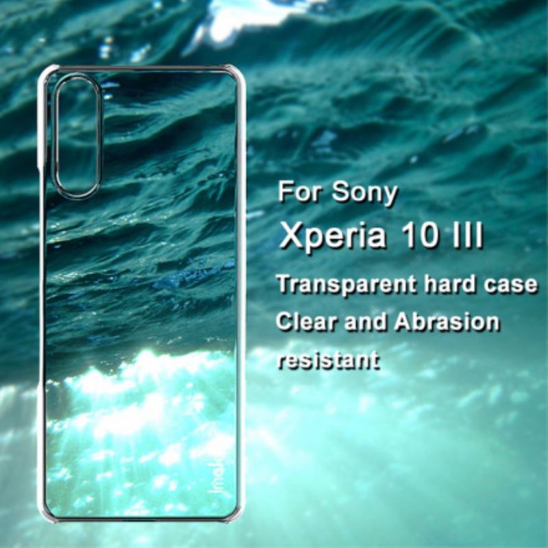 Etui Sony Xperia 10 Iii Imak Przezroczysty Kryształ Etui Ochronne