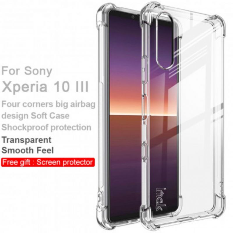 Etui Sony Xperia 10 Iii Przezroczysty Obraz Etui Ochronne