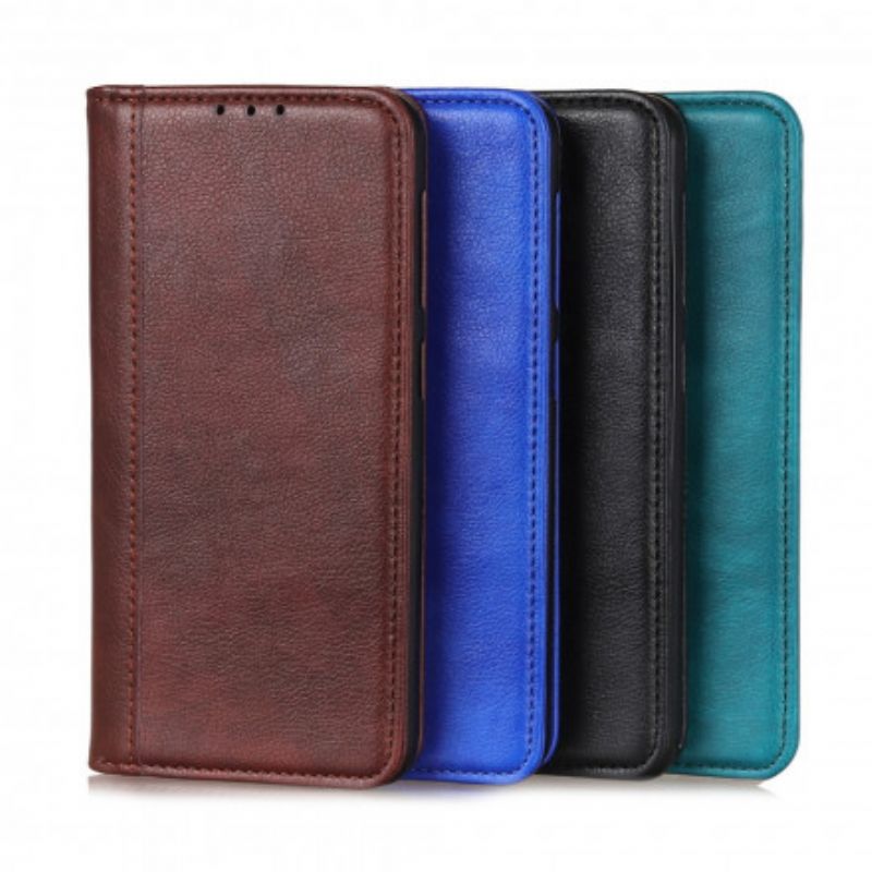 Flip Kotelot Sony Xperia 10 Iii Etui Na Telefon Elegance Split Liczi Skóra