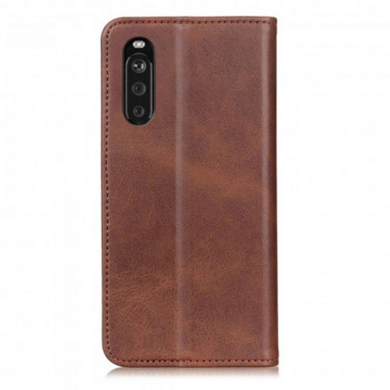 Flip Kotelot Sony Xperia 10 Iii Etui Na Telefon Skóra Dwoina Elegancja