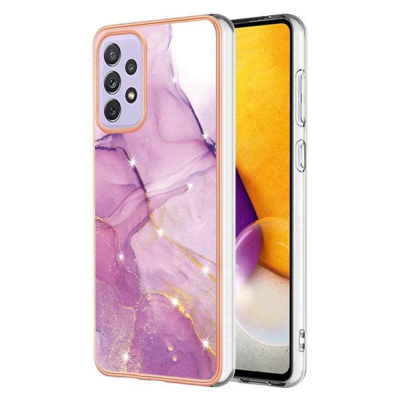 Etui do Samsung Galaxy A13 Silikonowy Elastyczny Marmur