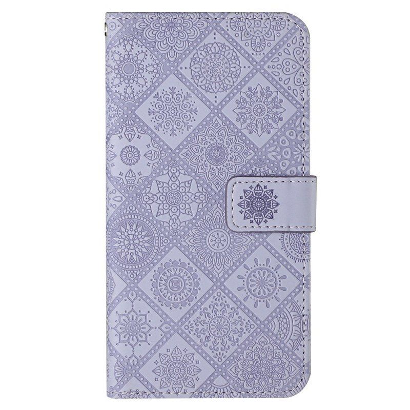 Etui Folio do Samsung Galaxy A13 Wzór Gobelinu