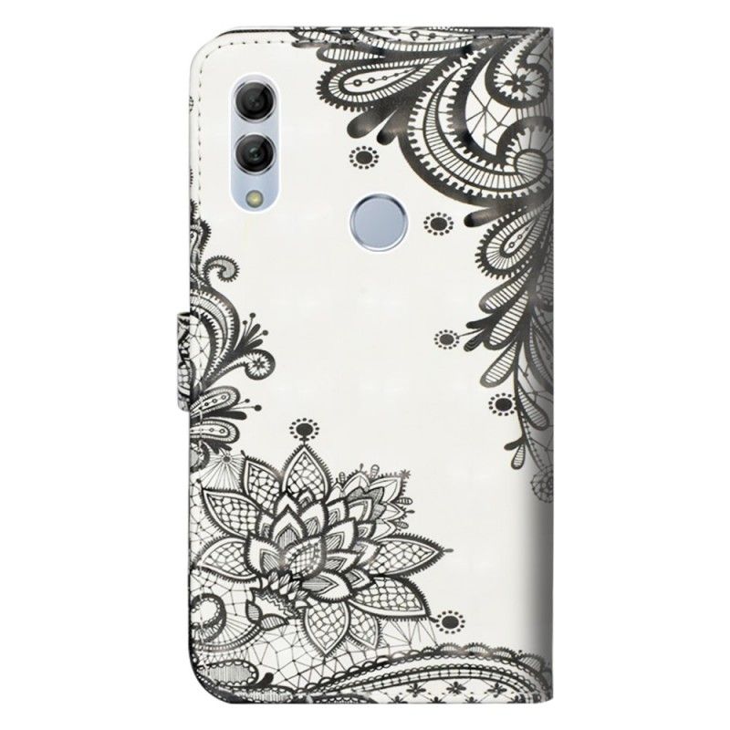 Etui Folio Huawei P Smart 2019 Koronkowa Mandala Etui Ochronne