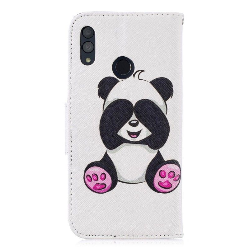 Etui Folio Huawei P Smart 2019 Zabawna Panda