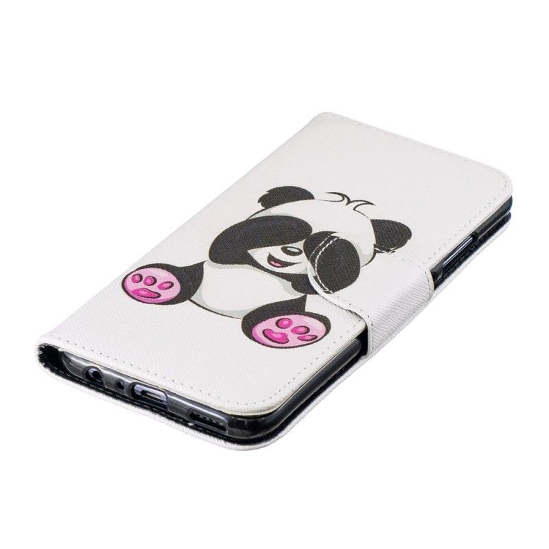 Etui Folio Huawei P Smart 2019 Zabawna Panda