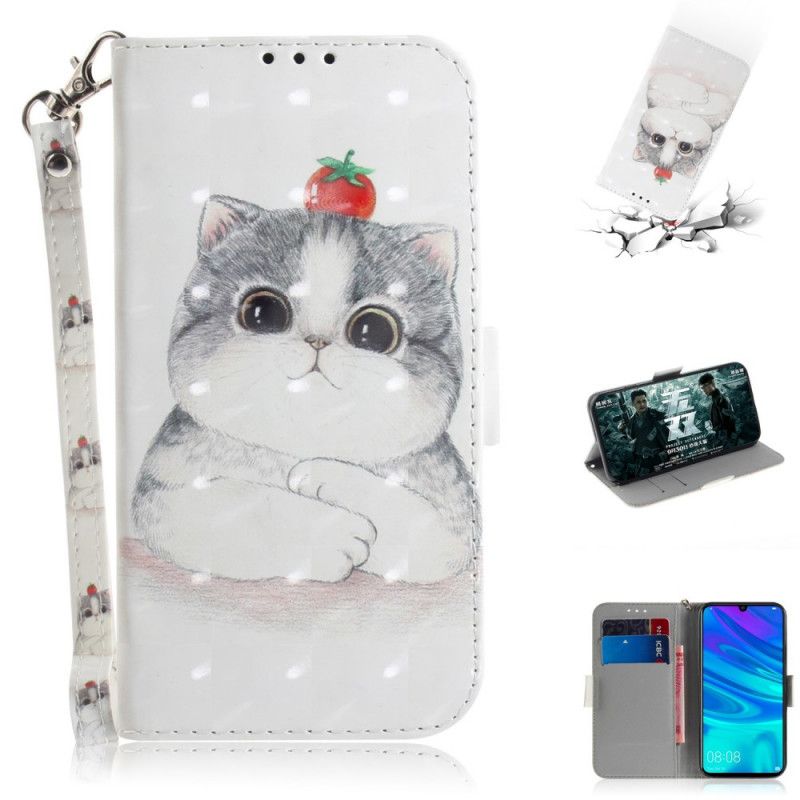 Obudowa Huawei P Smart 2019 Etui na Telefon Pomidor Na Stringach Cat