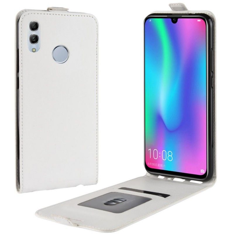 Pokrowce Huawei P Smart 2019 Biały Czarny Składanie W Stylu Retro