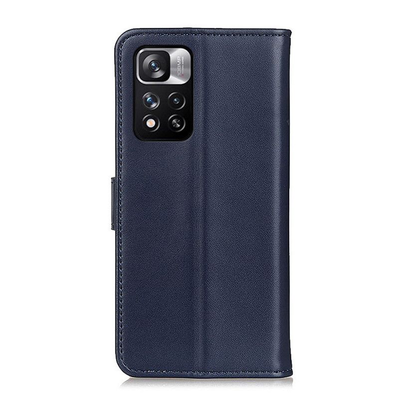 Etui Folio Do Xiaomi Redmi Note 11 Pro / Note 11 Pro Plus Błyszcząca Sztuczna Skóra