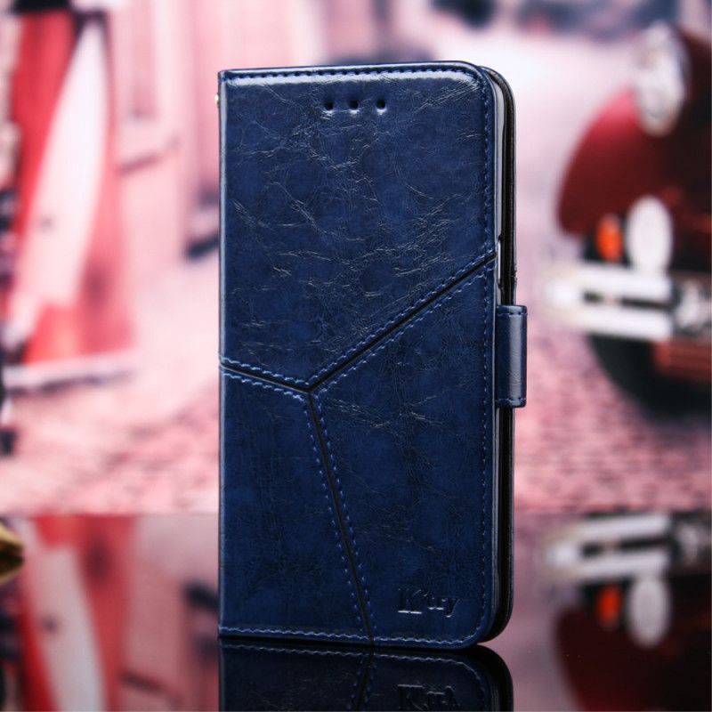 Etui Folio Do Xiaomi Redmi Note 11 Pro / Note 11 Pro Plus Geometryczny Efekt Skóry