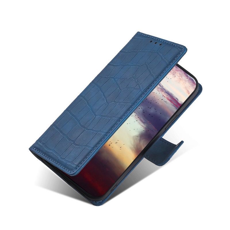 Etui Folio Do Xiaomi Redmi Note 11 Pro / Note 11 Pro Plus Krokodyl Dotykowy Skóry