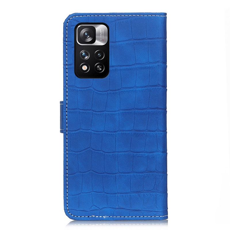 Etui Folio Do Xiaomi Redmi Note 11 Pro / Note 11 Pro Plus Moc Krokodyla