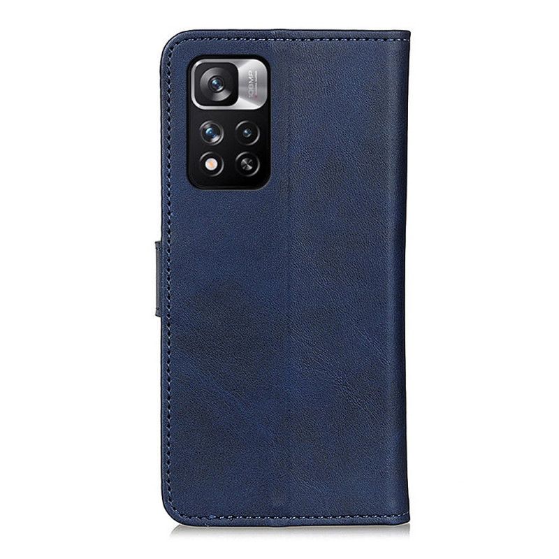 Etui Folio Xiaomi Redmi Note 11 Pro / Note 11 Pro Plus Efekt Matowej Skóry