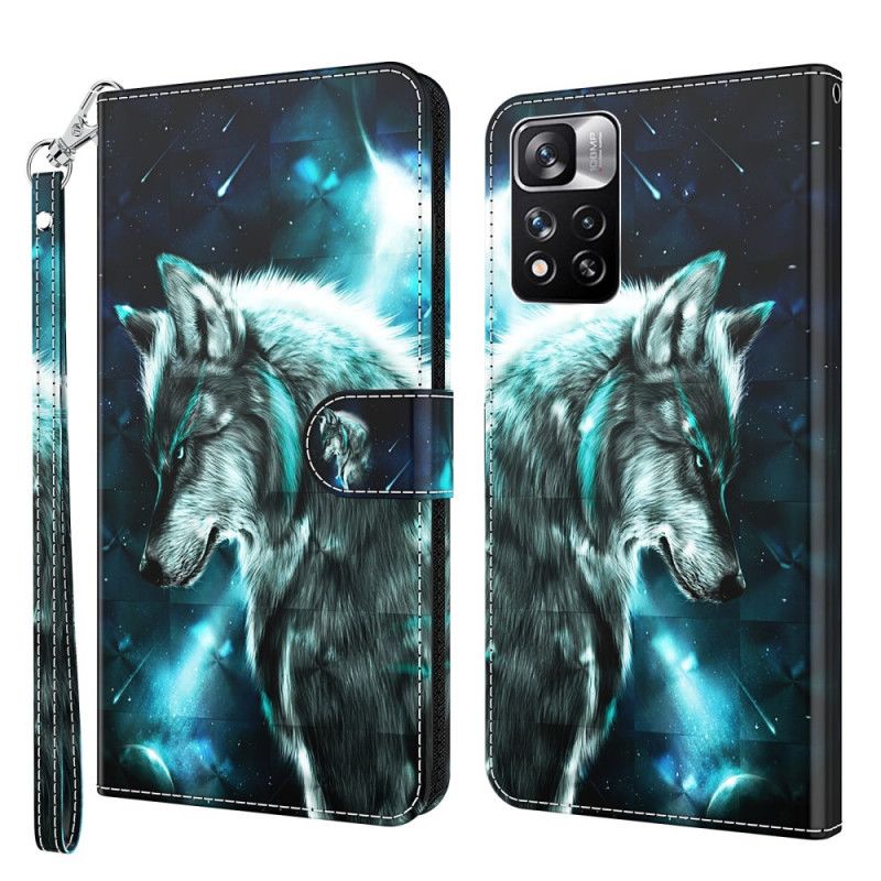 Etui Folio Xiaomi Redmi Note 11 Pro / Note 11 Pro Plus Majestic Wolf