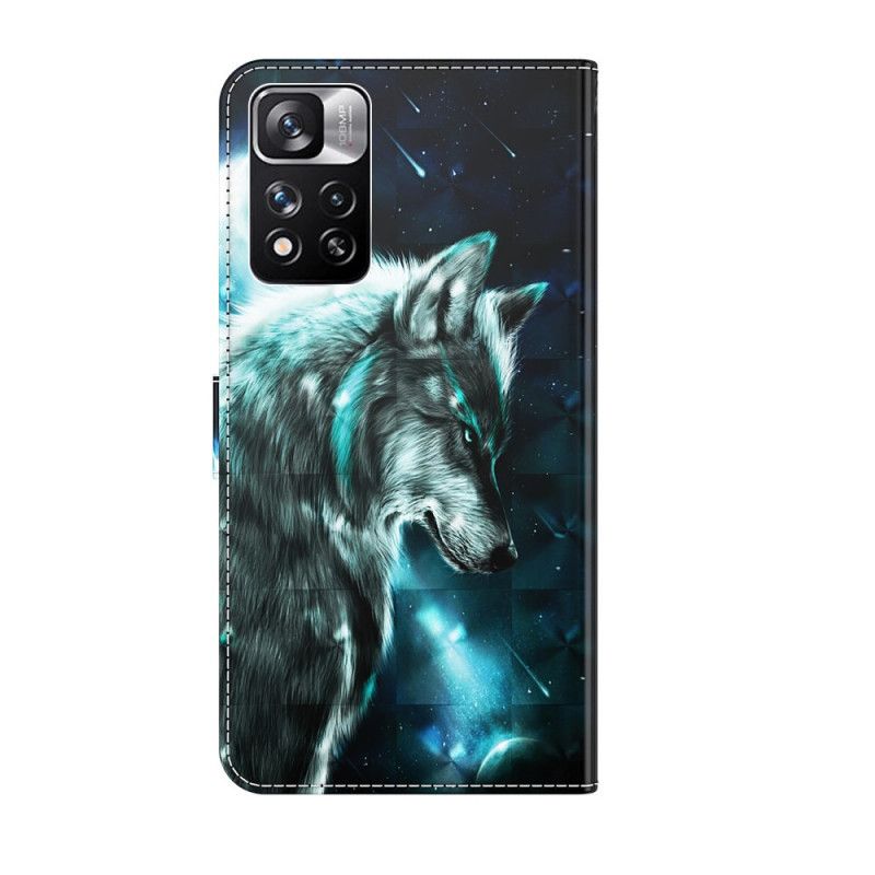 Etui Folio Xiaomi Redmi Note 11 Pro / Note 11 Pro Plus Majestic Wolf