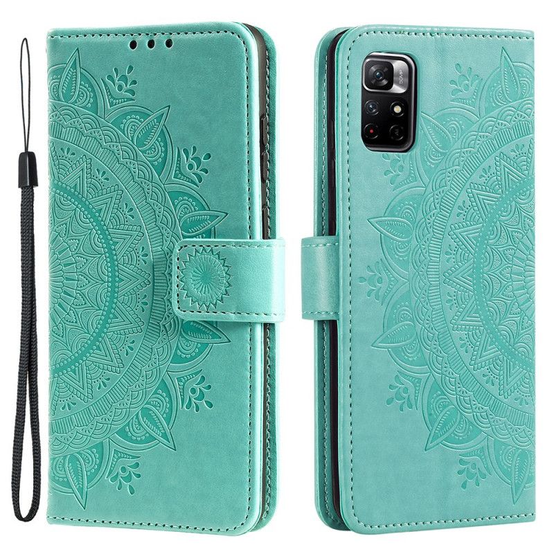 Etui Folio Xiaomi Redmi Note 11 Pro / Note 11 Pro Plus Mandala Słońce Etui Ochronne