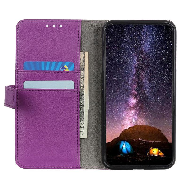 Etui Folio Xiaomi Redmi Note 11 Pro / Note 11 Pro Plus Premium Litchi Skóra Etui Ochronne