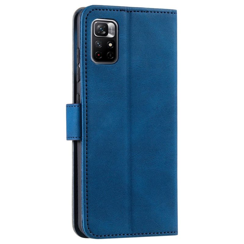 Etui Folio Xiaomi Redmi Note 11 Pro / Note 11 Pro Plus Szwy Dotykowe Etui Ochronne