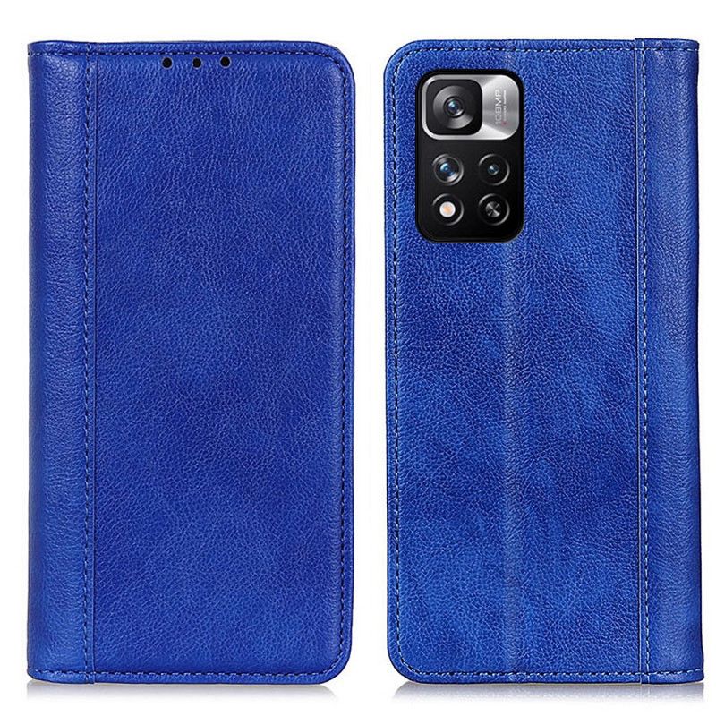 Flip Kotelot Xiaomi Redmi Note 11 Pro / Note 11 Pro Plus Etui Na Telefon Elegance Split Liczi Skóra