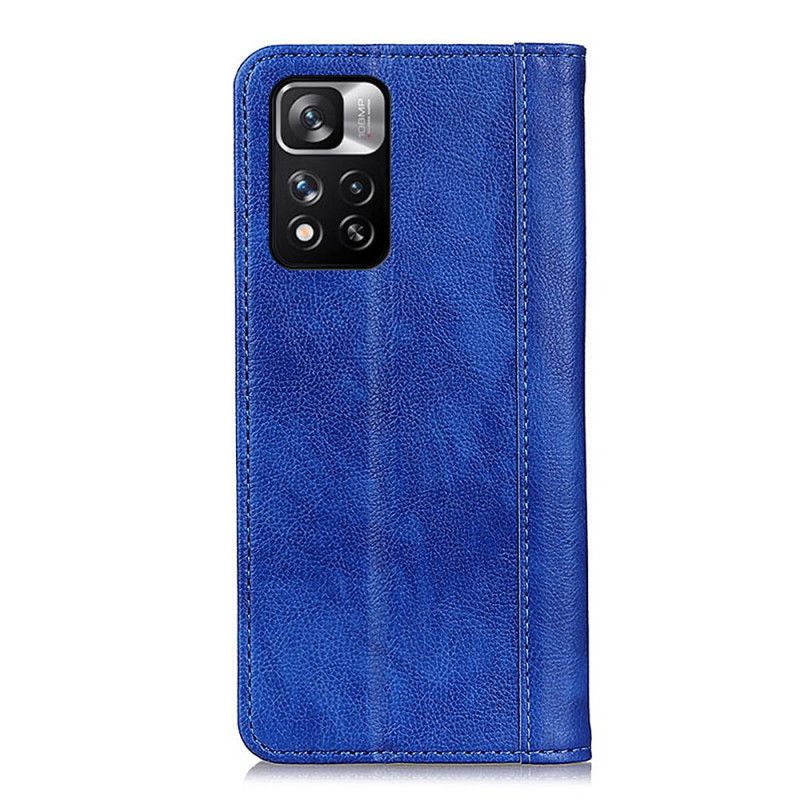 Flip Kotelot Xiaomi Redmi Note 11 Pro / Note 11 Pro Plus Etui Na Telefon Elegance Split Liczi Skóra