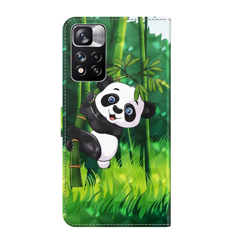 Pokrowce Xiaomi Redmi Note 11 Pro / Note 11 Pro Plus Panda I Bambus