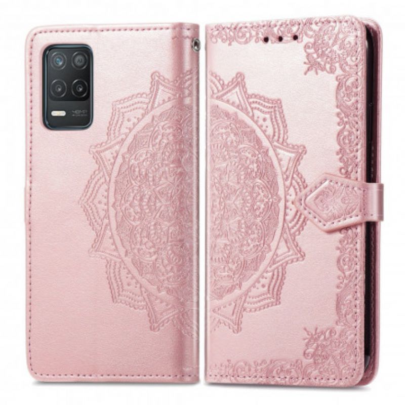 Etui Folio Do Realme 8 5g Mandala Średniowiecze