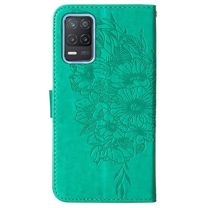 Etui Folio Realme 8 5g Projekt Motyla Etui Ochronne