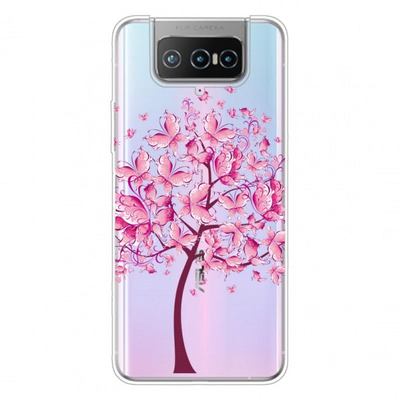 Etui Asus Zenfone 7 / 7 Pro Górne Drzewo Etui Ochronne