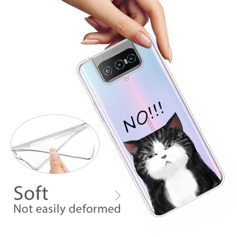 Etui Asus Zenfone 7 / 7 Pro Kot. Który Mówi Nie Etui Ochronne