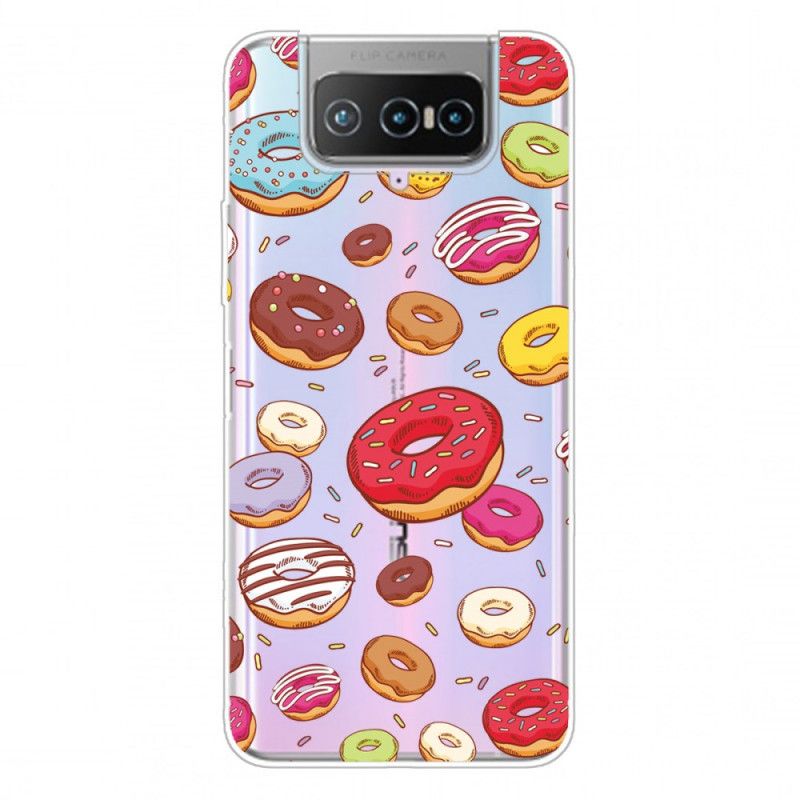 Etui Asus Zenfone 7 / 7 Pro Pączki Miłości Etui Ochronne