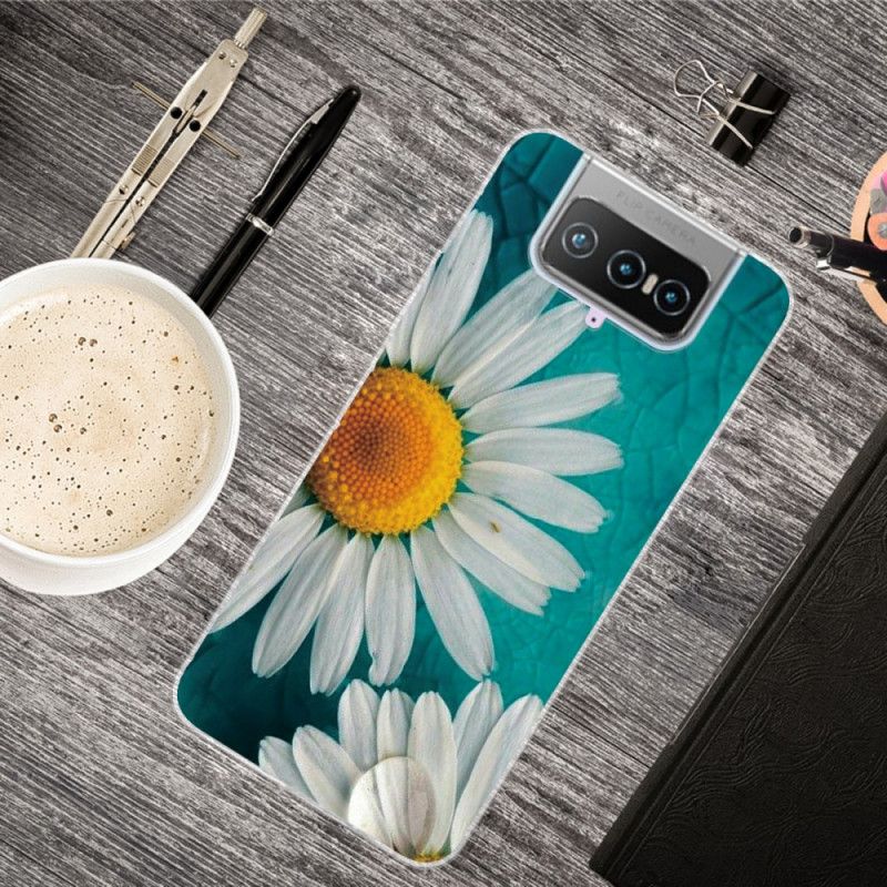 Etui Asus Zenfone 7 / 7 Pro Stokrotka Etui Ochronne