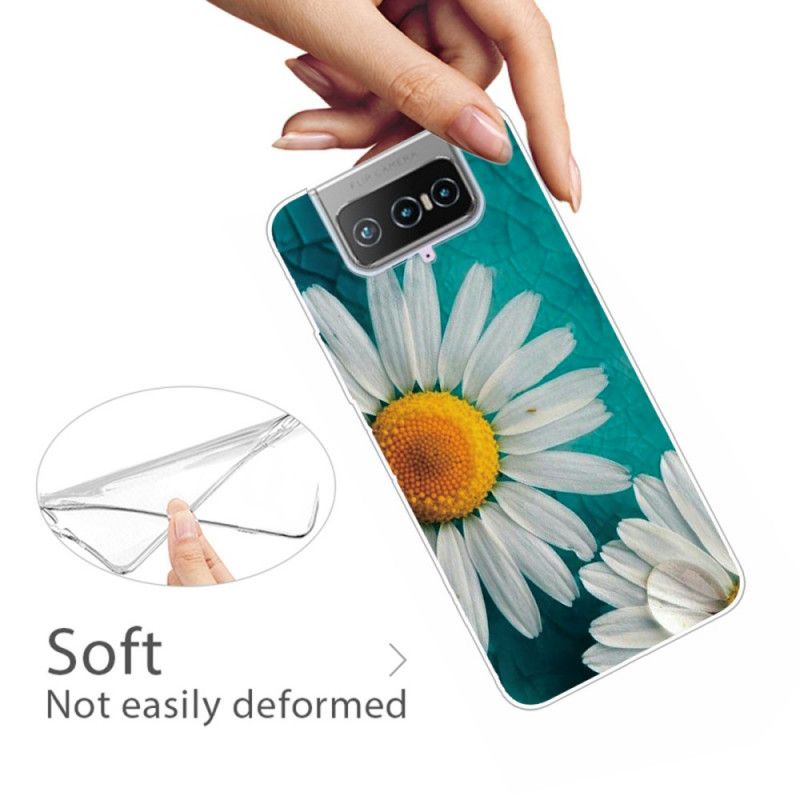 Etui Asus Zenfone 7 / 7 Pro Stokrotka Etui Ochronne