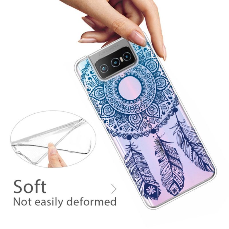 Etui Asus Zenfone 7 / 7 Pro Wyjątkowa Kwiatowa Mandala