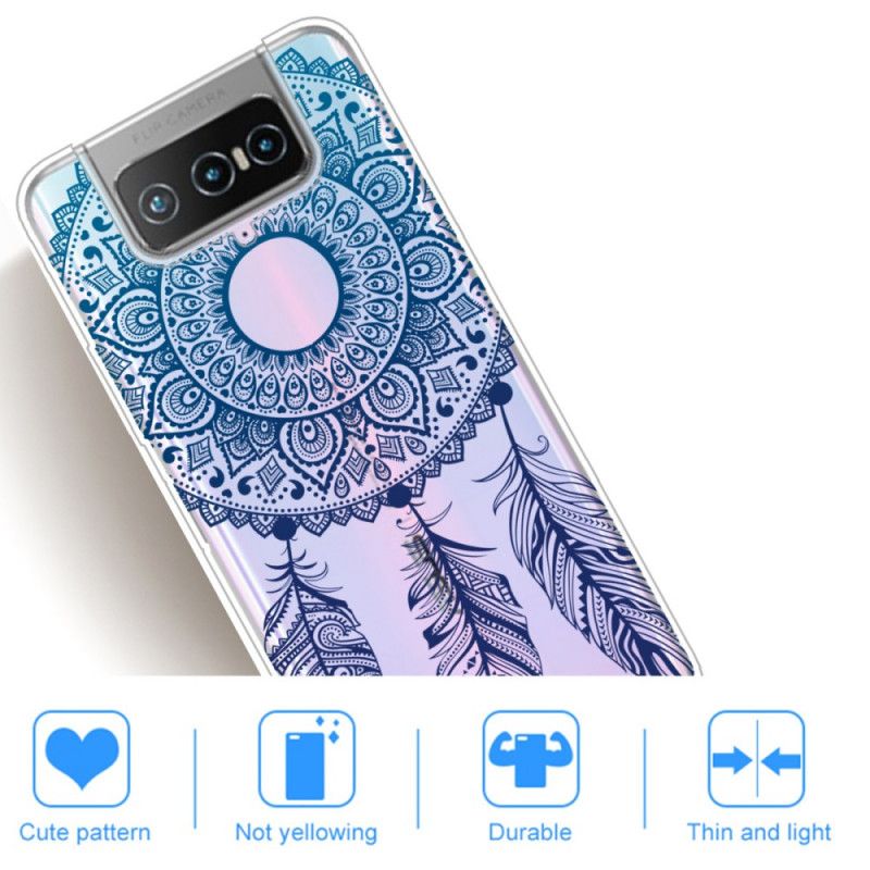 Etui Asus Zenfone 7 / 7 Pro Wyjątkowa Kwiatowa Mandala