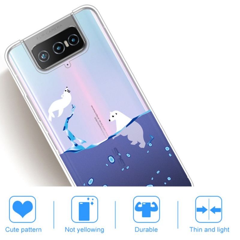 Futerały Asus Zenfone 7 / 7 Pro Etui na Telefon Gry Morskie