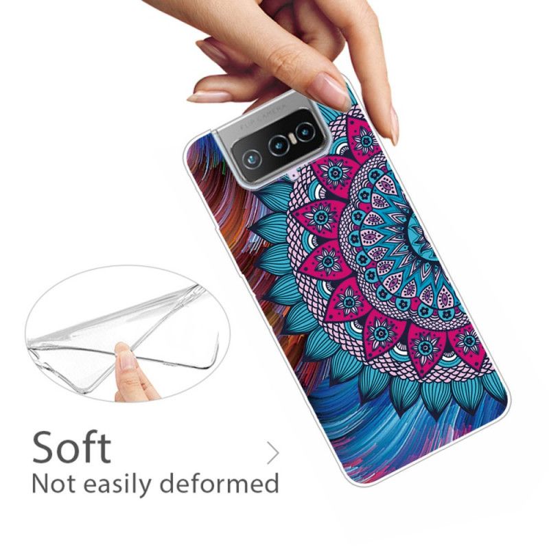 Futerały Asus Zenfone 7 / 7 Pro Etui na Telefon Kolorowa Mandala