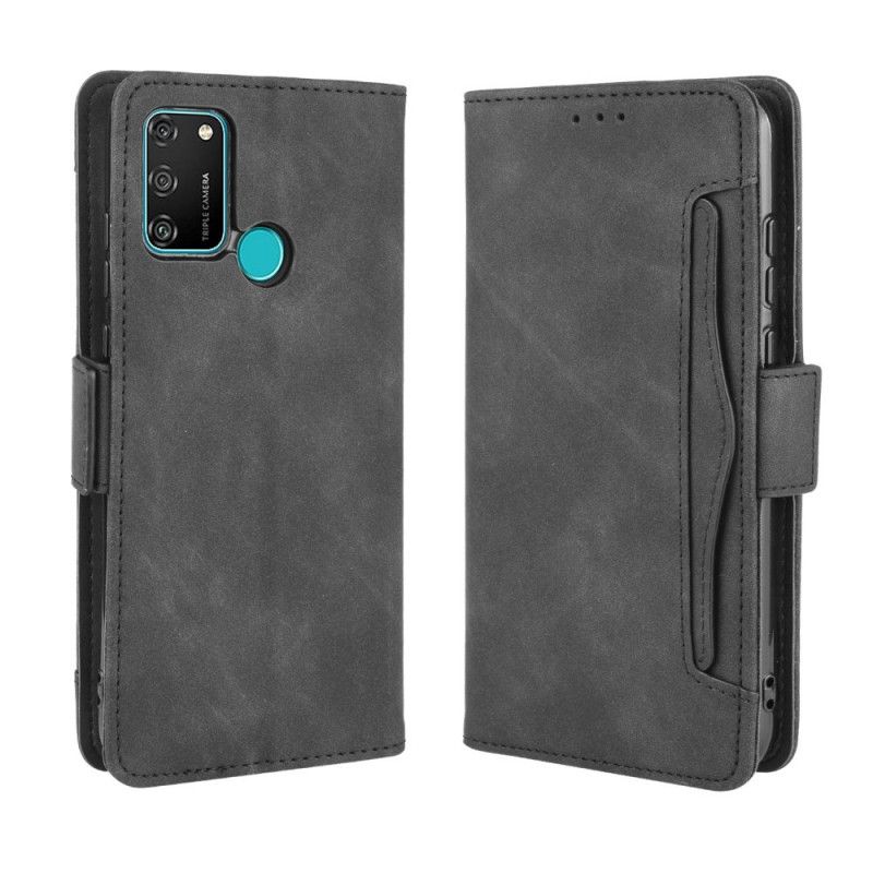 Etui Folio Honor 9A Czerwony Czarny Multikarta Pierwszej Klasy