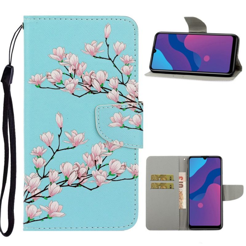 Etui Folio Honor 9A Krzew Stringi